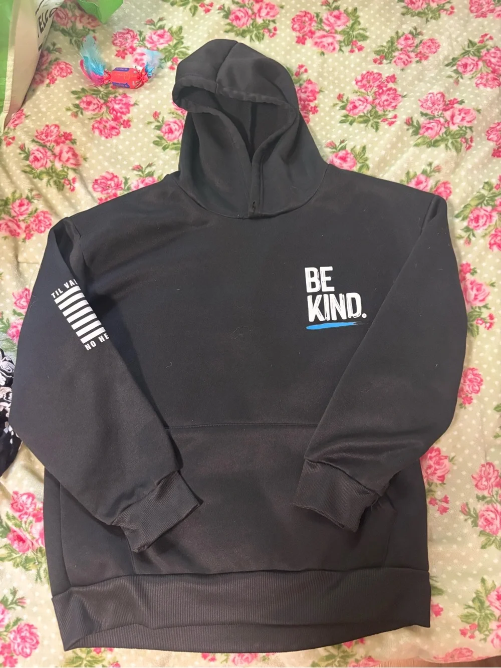 Be Kind Black Women's Crewneck Sweatshirt